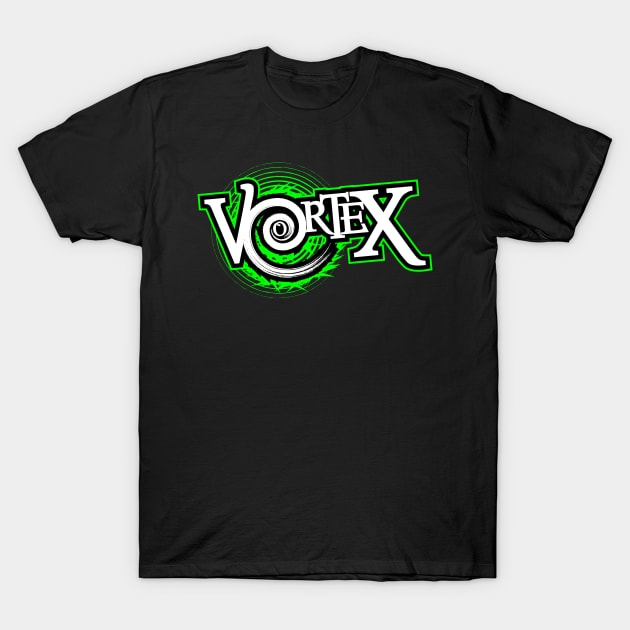 VORTEX NEON GREEN T-Shirt by Mighty Mike Saga